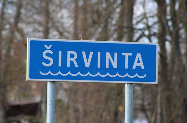 Moters vardas, užkoduotas upės „Širvinta“ pavadinime.